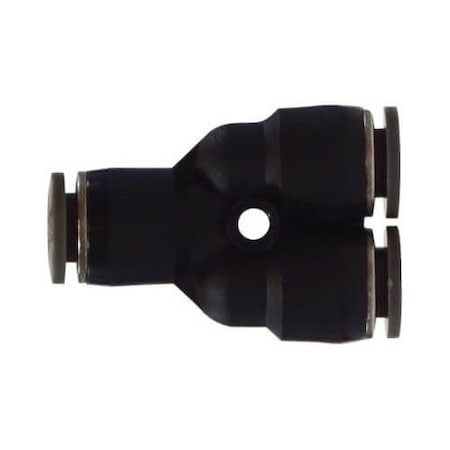 Midland Industries Tube Union Wye Connector, Connector FittingConnector, 532 Nominal, PushIn End Style, 0 to 150 20551C